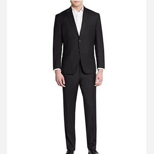 Lauren Ralph Lauren Black Wool Suit